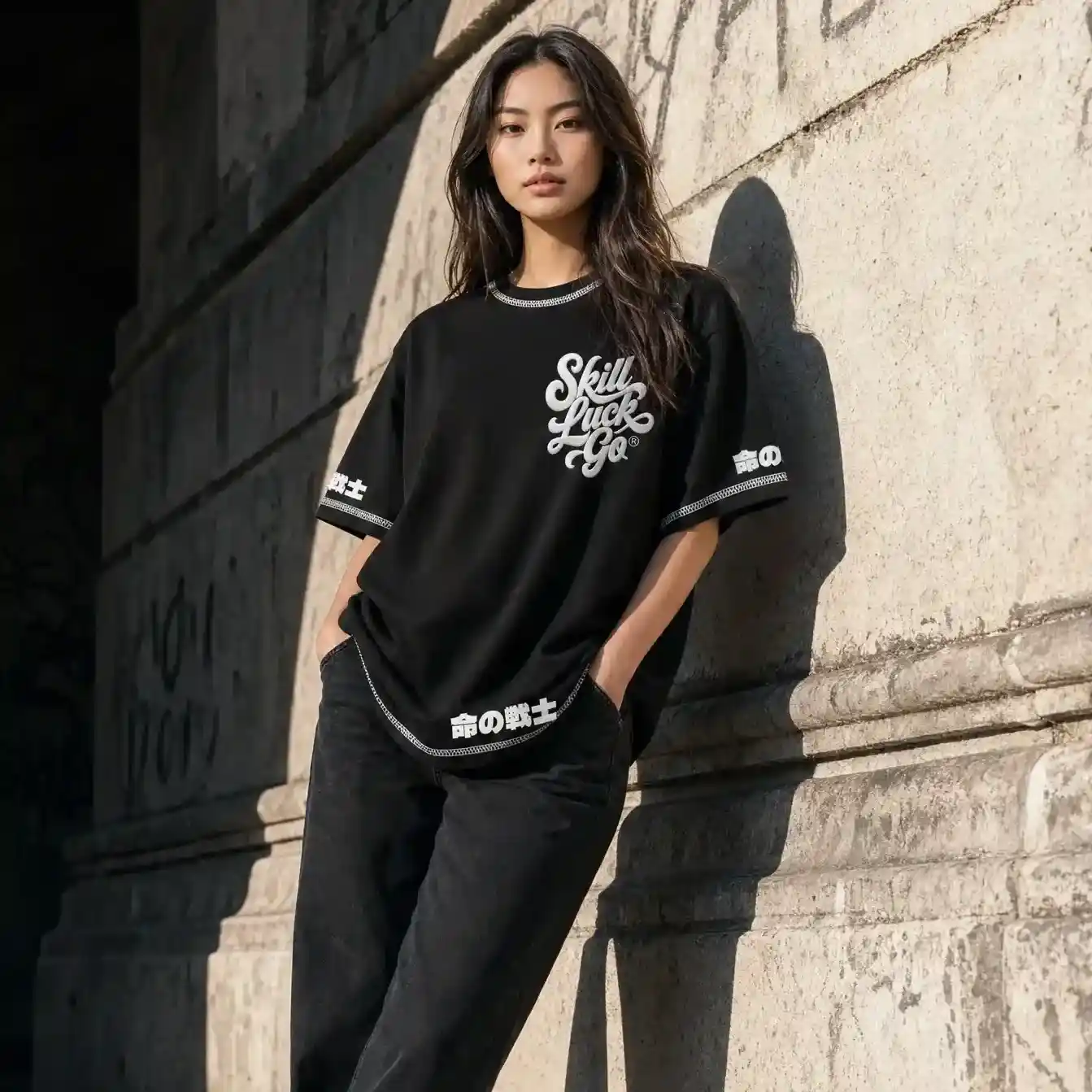 THE WARRIOR TEE - BLACK